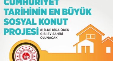 Sosyal konut için tarih belli oldu
