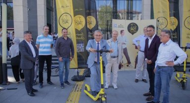 200 e-scooter Kütahya sokaklarında