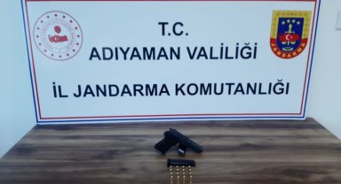 Adıyaman jandarmasından kaçak silah operasyonu