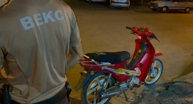 Adıyaman'da duyarlı sakin motosiklet hırsızını kovaladı!