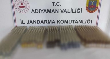 Adıyaman'da kaçak alkol ve sigaralara el konuldu