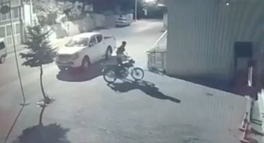 Adıyaman'da motosiklet hırsızlığı kameralara takıldı