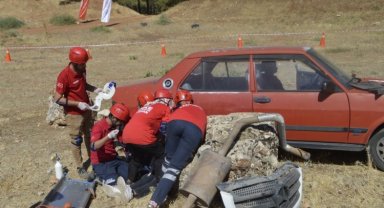 Adıyaman'da UMKE'den gerçeği aratmayan tatbikat
