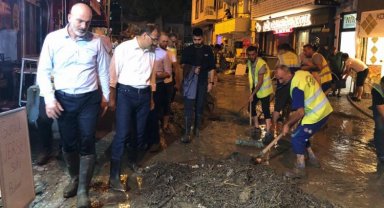 AK Partili vekillerden selzedelere 'geçmiş olsun' ziyareti