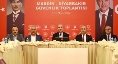 Bakan Soylu, Mardin'de Güvenlik Toplantısı'na katıldı