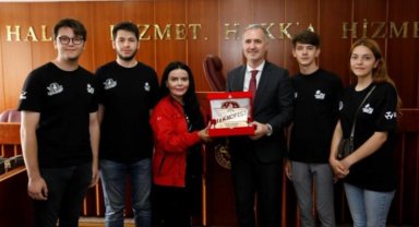 Başkan Taban Teknofest'in 'Baykoca'sını ödüllendirdi