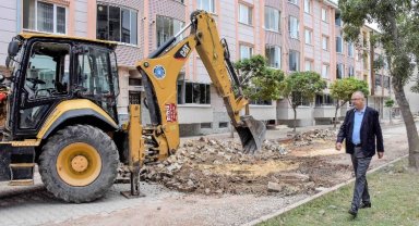 Bursa Karacabey'de altyapı bitti sıra asfaltta