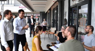 Bursa Osmangazi'de vatandaşla 'Yüz Yüze' buluşma