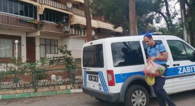 Bursa'da Gemlik Zabıtası'ndan şefkat örneği