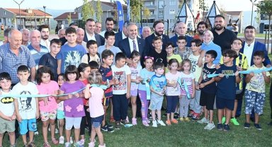 Bursa'da göçmen konutları yeşile kavuştu