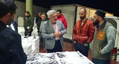 Bursa'da Saadet Partisi'nden 'Balık Hali' ziyareti