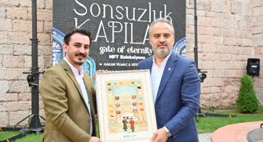 Bursa'da tarihi zindanda teknolojik sergi