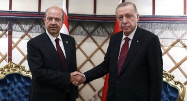 Cumhurbaşkanı Erdoğan, Bursa'da Kırgız ve KKTC'li mevkidaşlarıyla görüştü