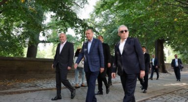 Cumhurbaşkanı Erdoğan, Central Park'ta 'huzur' turunda