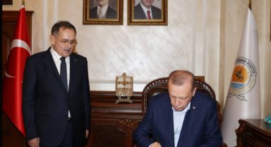 Cumhurbaşkanı Erdoğan Samsun Büyükşehir'i ziyaret etti