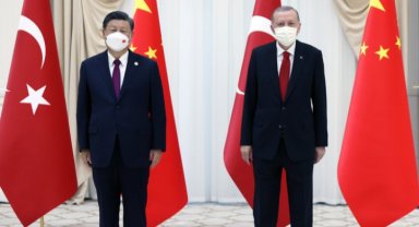 Cumhurbaşkanı Erdoğan Semerkant'ta ikili temasları sürdürüyor