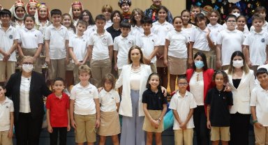 DEÜ'ye bağlı miniklerin okul heyecanı