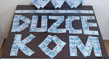 Düzce'de piyasaya sahte para süren kişi tutuklandı