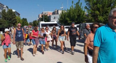 Edirne Enez'de arkeoloji turu