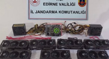Edirne'de kripto paranın da sahtesi üretildi!