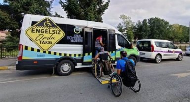Engelsiz taksi hayatı kolaylaştırıyor