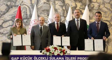 Gaziantep'e dev sulama yatırımı