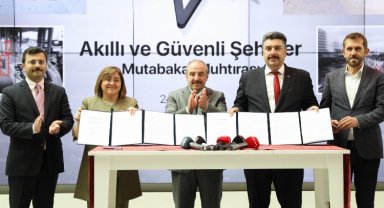 Gaziantep'te 'akıllı kamera' protokolü