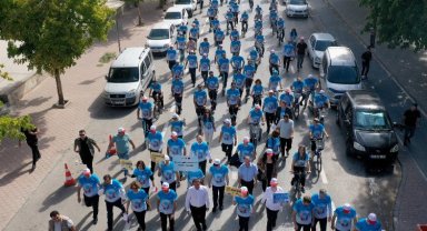 Gaziantep'te farkındalık için yürüdüler
