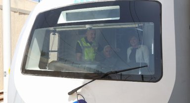 Gaziray test sürüşünde...