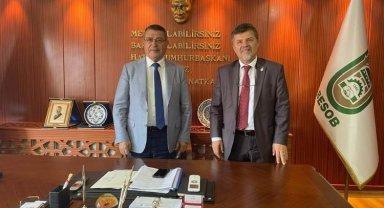 Genç Parti Bursa'dan BESOB'a ziyaret