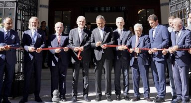 İstanbul'da tarihi Liman Han'ın açılışı yapıldı.