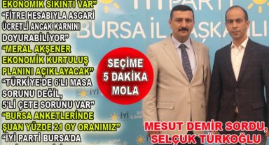 İyi Partili Başkan Selçuk Türkoğlu'ndan tartışılacak açıklamalar: "Türkiye'de 6'lı masa değil, 5'li çete sorunu var"