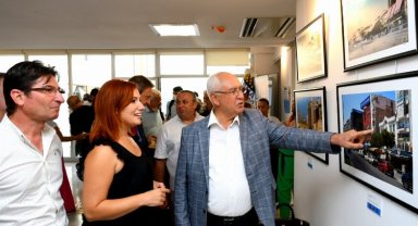 İzmir Karabağlar'da kurtuluşa özel fotoğraf ve pul sergisi