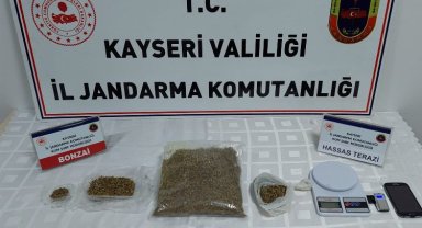 Kayseri jandarmasından uyuşturucuya geçit yok