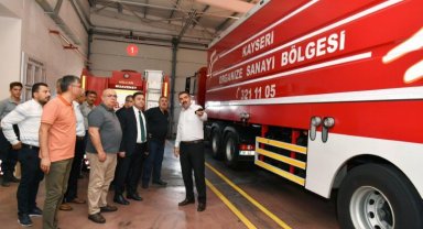 Kayseri OSB İtfaiyesi 7/24 hazır