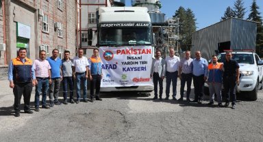 Kayseri Şeker'den Pakistan'a dost eli