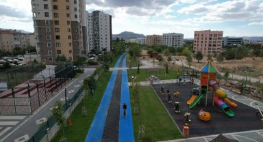 Kayseri Talas'tan yepyeni parkur