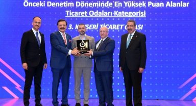 Kayseri Ticaret Odası'na bir ödül daha