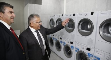 Kayseri'de öğrenci çalışacak, çamaşırı belediye yıkayacak