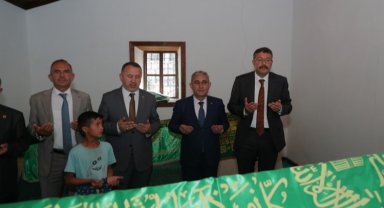 Kütahya Ahi Evren Sultan Türbesi ziyarete açıldı