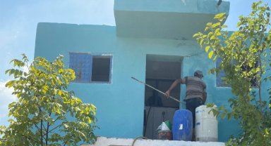 Manisa'da Şahyar'ın ilçe suyu deposu yenileniyor