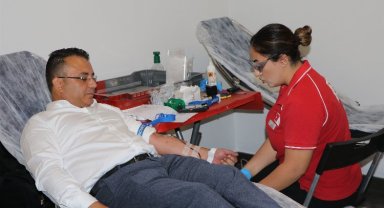 Manisa'dan kan bağışına destek