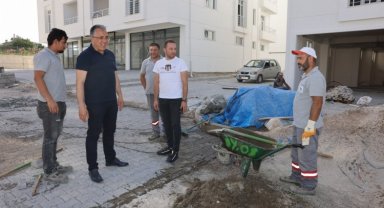 Mehmet Savran'dan ekiplere yerinde denetim