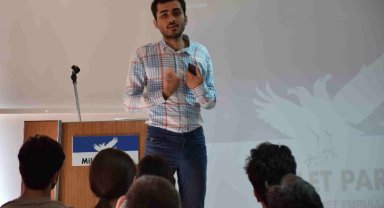 Millet Partisi'nde 23 yaşındaki genç Parti Sözcüsü oldu