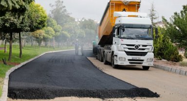 Nevşehir Belediyesi'nden asfalt çalışması