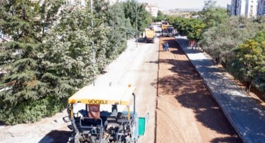 Nevşehir Belediyesi'nden sıcak asfalt mesaisi