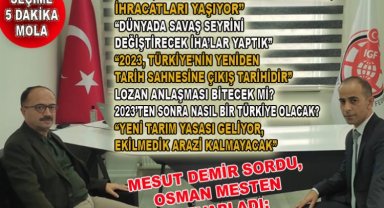 Osman Mesten'ten tarihi açıklamalar: "2023, Türkiye'nin yeniden tarih sahnesine çıkış tarihidir"