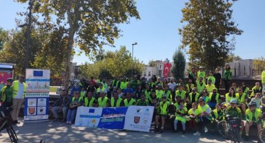 Sakarya'da 'güvenli pedallar' şehir merkezine döndü