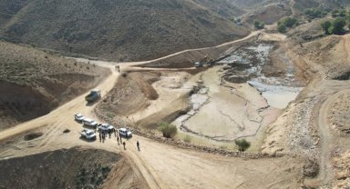 30 yıllık gölet Manisa'da yeniden hayat buluyor