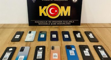 Adıyaman'da kaçak cep telefonları ele geçirildi